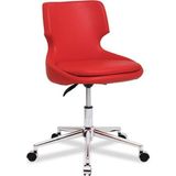 Herkese Mobilya F-601 Bilgisayar Koltuğu Çalışma Koltuğu Ofis Koltuğu Büro Koltuğu - Kırmızı