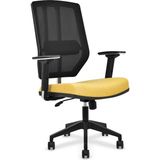 Herkese Mobilya Legacy Çalışma Koltuğu Ofis Koltuğu Ofis Çalışma Koltuğu - Sarı - Siyah