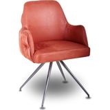 Herkese Mobilya Zen Comfort Taba Deri Misafir Koltuğu - Bekleme Koltuğu - Ofis Koltuğu