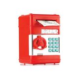 Herkesetoptantic Atm Şifreli Kasa Kumbara (Kırmızı)