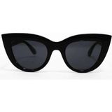 herkesetoptantic Cat Eye Oval Güneş Gözlüğü (Siyah)