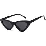 herkesetoptantic Cat Eye Retro Güneş Gözlüğü (Siyah)