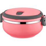 herkesetoptantic Freshbox Tek Katlı Sefer Tası Yemek Termosu (Pembe) - Koyu Pembe