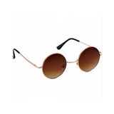 herkesetoptantic John Lennon Unisex Güneş Gözlüğü (Kahverengi)