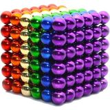 Herkesetoptantic Neodyum/neocube Sihirli Manyetik 5mm 216 Adet Toplardan Oluşan Küp (6 Renkli) - 1 Adet