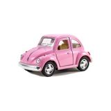 herkesetoptantic Orta Boy Kısa Model Metal Vosvos Çek Bırak Oyuncak Araba (Pembe)