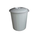 Herkül 2si Birarada -70 Lt Oval Kapak Çöp Kovası-2 Adet 70 Ltlik Çöp Kovası