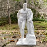 Herkül Heykel Büst Farnese Antik Yunan Heykeli 20 cm Dekoratif Obje