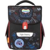 Herlitz TGJL-099A Uzay Desenli Siyah Okul Çantası