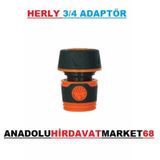 Herly Stoplu Hortum Musluk Bağlantı Adaptörü 3/4 Adaptör