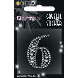 Herma Sayı 6 Kristal Etiket