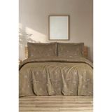 Hermes 3 Parça Çift Kişilik Pike Takımı 230X250 Kahve