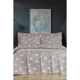 Hermes 3 Parça Çift Kişilik Pike Takımı 230X250 Krem