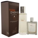 Hermes Terre Tres Fraiche Refill Edt 125 Ml Erkek Parfüm + Edt 30 Ml Erkek Parfüm Seti