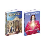 Hermes Yayınları Hür Masonluğun Büyük Üstadı Hiram Abif - Işığın Oğlu - Cihangir Gener 2 Kitap Set