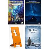 Hermes Yayınları Konsantrasyon - Mouni Sadhu + Kuzey Işıklarının Şarkısı + Telefon Tutucu + Bir Kar Tanesi