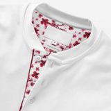 hermit Hakim Yaka Erkek Uzun Kollu Polo T-Shirt - Beyaz