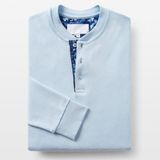hermit Hakim Yaka Erkek Uzun Kollu Polo T-Shirt - Bulut Mavisi