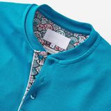 hermit Hakim Yaka Erkek Uzun Kollu Polo T-Shirt - Mavi