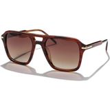 Hermod OLD2090S-C3-53 Polarize Unisex Güneş Gözlüğü - Kahverengi