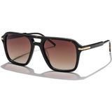 Hermod OLD2090S-C5-53 Polarize Unisex Güneş Gözlüğü - Kahverengi