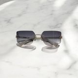 Hermossa 1645 C3 Çerçevesiz Unisex Güneş Gözlüğü