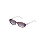 Hermossa C4 Oval Bordo Kadın Güneş Gözlüğü HM 1636