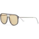 Hermossa Cesme Hm 1714 C4 Unisex Güneş Gözlüğü - Gri - Gümüş