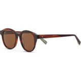 Hermossa Charles Hm 1743 C2 Havana Oval Unisex Güneş Gözlüğü