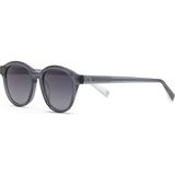 Hermossa Charles Hm 1743 C3 Gri Oval Unisex Güneş Gözlüğü - Şeffaf Gri