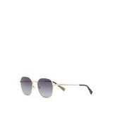 Hermossa Clarence Hm 1759 C3 Gold Metal Unisex Güneş Gözlüğü - Altın