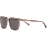 Hermossa Erica HM 1724 C 4 Unisex Güneş Gözlüğü - Şeffaf Kahverengi - Şeffaf