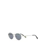 Hermossa Gabrielle Hm 1760 C4 Silver Metal Unisex Güneş Gözlüğü - Gümüş