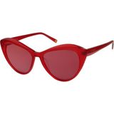 Hermossa Hm 1390 C 3 Kırmızı Cat Eye Kadın Güneş Gözlüğü