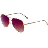 Hermossa HM 1424 C 2 Unisex Güneş Gözlüğü - Rose Gold