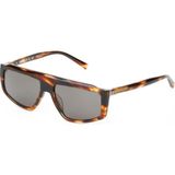Hermossa HM 1618 C2 Dikdörtgen Havana Unisex Güneş Gözlüğü