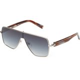 Hermossa HM 1621 C3 Dikdörtgen Gümüş Kahverengi Unisex Güneş Gözlüğü