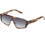 Hermossa HM 1624 C2 Geometrik Havana Unisex Güneş Gözlüğü