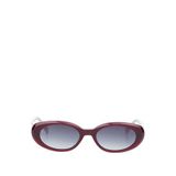 Hermossa Hm 1636 C 4 Metal Kadın Güneş Gözlüğü - Bordo