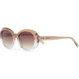 Hermossa HM 1679 C4 Oval Somon Asetat Kadın Güneş Gözlüğü