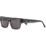 Hermossa HM 1688 C3 Kare Şeffaf Gri Unisex Güneş Gözlüğü