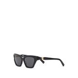Hermossa HM 1708 C1 Cat Eye Siyah Asetat Kadın Güneş Gözlüğü