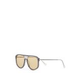 Hermossa Hm 1714 C4 Gri Metal Unisex Güneş Gözlüğü - Gümüş