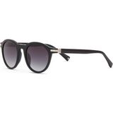 Hermossa Toby HM 1727 C 1 Unisex Güneş Gözlüğü - Siyah - Gümüş