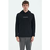 Hern Siyah Erkek Polar Sweatshirt - 88301