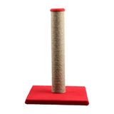 Herniks 40 cm Kırmızı Çubuk Kedi Tırmalama Tahtası