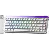 Hero 68 He Manyetik Klavye Rapid Trigger Jade King Switch 8000Hz Rgb Neon Tkl Hot Swap Oyuncu Klavyesi Beyaz