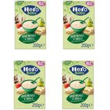 Hero Baby 4x200 gr Sütlü Meyveli 8 Tahıllı Kaşık Maması