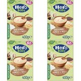 Hero Baby 4x400 gr Sütlü Peynirli Pekmezli 8 Tahıllı Kaşık Maması