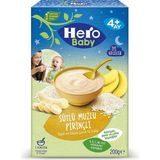 Hero Baby Gece Sütlü Muzlu Pirinçli Kaşık Maması 200 gr (5 Adet)